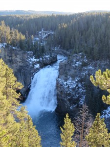 Upper Falls of the canyon, and Mike's Bridge #3